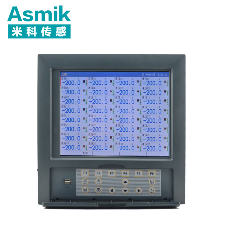 米科MIK-R8000D彩屏無(wú)紙記錄儀
